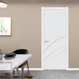 Cửa Chống Thấm Hiện Đại Với Hoa Văn Khắc Cầu Vồng